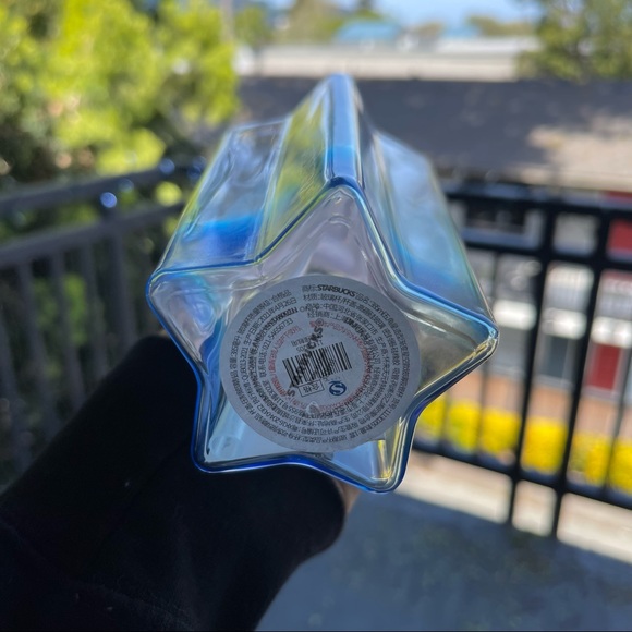 Starbucks Star Purple and Blue Ombré glass tumbler - Picture 3 of 6